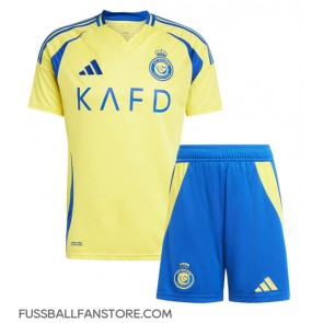 Al-Nassr Replik Heimtrikot Kinder 2024-25 Kurzarm (+ Kurze Hosen)